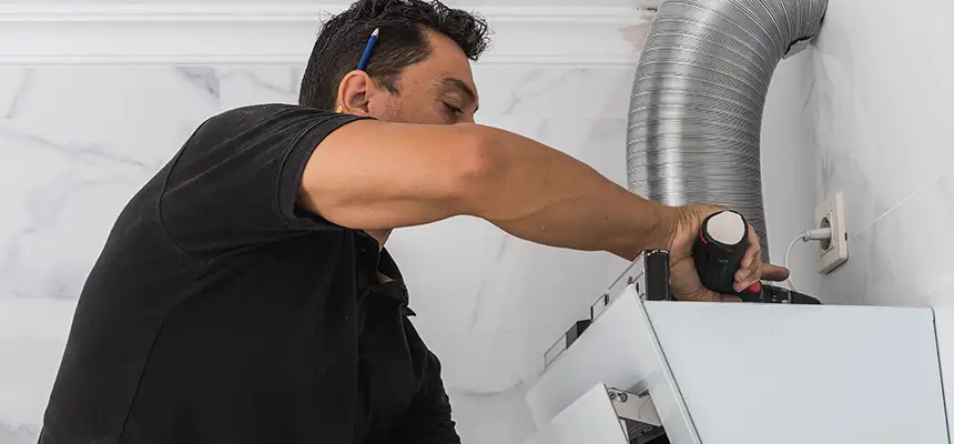 Precision In-wall Dryer Vent Cleaning & Rerouting Corrections in Rocklin, CA